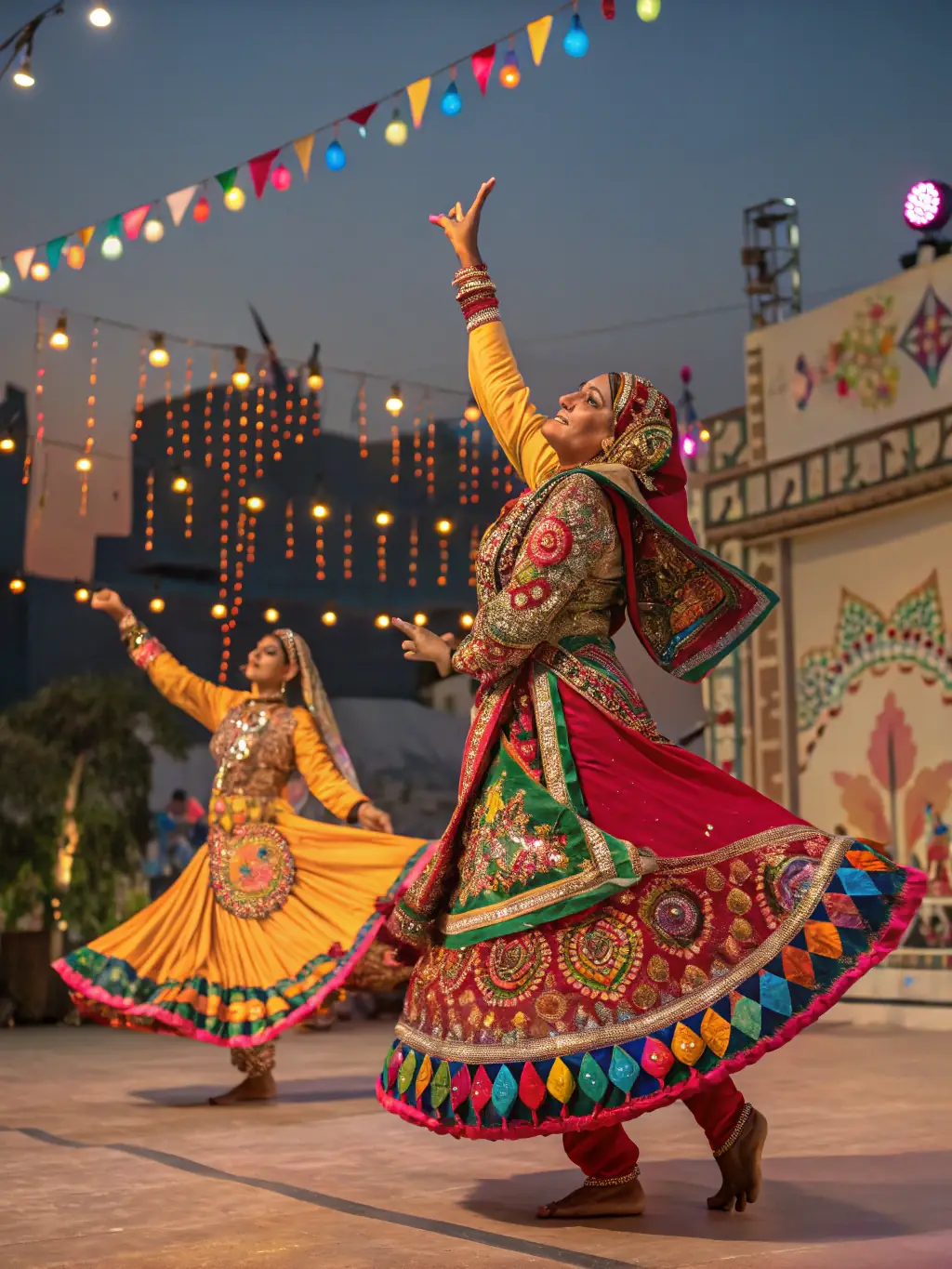 A vibrant image of a cultural dance performance during the 'Festival of Cultures', highlighting the diversity and richness of local traditions. This image promotes the upcoming festival.